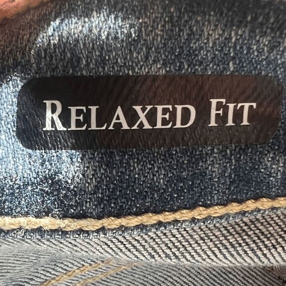 Judy Blue Relaxed Fit Distressed Jeans Size 7/28 Light Wash Ripped Strech - Picture 11 of 12